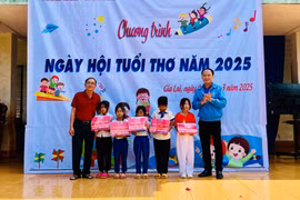 Chương trình “Ngày hội tuổi thơ” tại Trường Tiểu học Võ Văn Kiệt