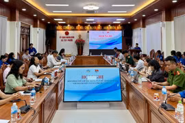 Lãnh đạo xã Tuy Phước đối thoại với thanh niên