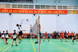 160 vận động viên tham gia giải bóng chuyền truyền thống thanh niên TP. Pleiku