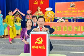 Đảng bộ phường Tây Sơn tổ chức thành công Đại hội điểm Chi bộ 1 nhiệm kỳ 2025-2027