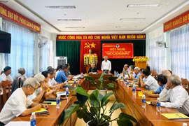 Quang cảnh hội nghị tổng kết phong trào thi đua. Ảnh: M.N