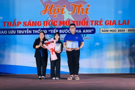 Đoàn trường THPT Nguyễn Bỉnh Khiêm đạt giải nhất Hội thi Thắp sáng ước mơ tuổi trẻ Gia Lai