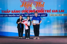 Đoàn trường THPT Nguyễn Bỉnh Khiêm đạt giải nhất Hội thi Thắp sáng ước mơ tuổi trẻ Gia Lai