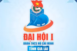 Biểu trưng chính thức Đại hội đại biểu Đoàn TNCS Hồ Chí Minh tỉnh Gia Lai lần thứ I, nhiệm kỳ 2025-2030. Ảnh: ĐVCC