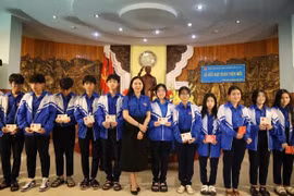 Ý nghĩa lễ kết nạp đoàn viên mới tại “địa chỉ đỏ”