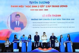 Gia Lai có 1 nam sinh được nhận danh hiệu “Học sinh 3 tốt” cấp Trung ương