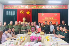 Hội Cựu chiến binh tỉnh phối hợp với Hội Cựu Công an Nhân dân tỉnh ký kết chương trình phối hợp.