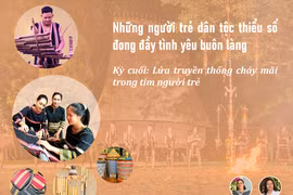 Những người trẻ dân tộc thiểu số đong đầy tình yêu buôn làng-Kỳ cuối: Lửa truyền thống cháy mãi trong tim người trẻ