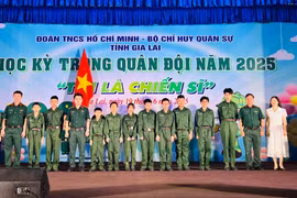 Gia Lai: 100 chiến sĩ “nhí” tham gia chương trình Học kỳ trong quân đội