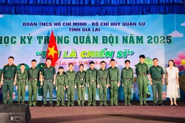 Gia Lai: 100 chiến sĩ “nhí” tham gia chương trình Học kỳ trong quân đội