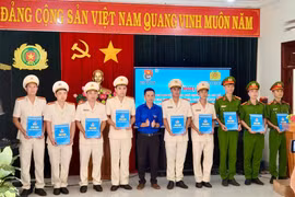 Đak Đoa: 10 đồng chí công an xã kiêm nhiệm Phó Bí thư Đoàn xã 