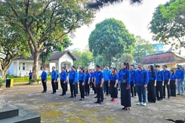 Tuổi trẻ Gia Lai chào cờ mừng Đại hội đại biểu toàn quốc lần thứ XIV của Đảng