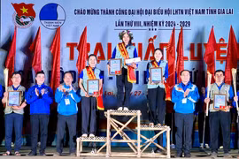 Trại sinh Nguyễn Tường Vi đạt thủ khoa tại Trại huấn luyện cán bộ Đoàn-Hội tỉnh Gia Lai
