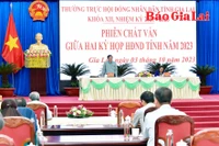 Phiên chất vấn giữa 2 kỳ họp HĐND tỉnh Gia Lai: Giải quyết nhiều vấn đề bất cập, tồn tại