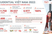 Prudential Việt Nam 2022-Tăng trưởng nhờ định hướng phát triển bền vững