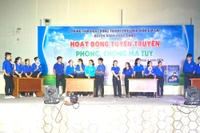 Hơn 200 đoàn viên, thanh niên huyện Kông Chro tham gia hoạt động tuyên truyền phòng-chống ma túy