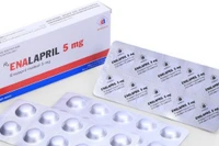 Thu hồi lô thuốc điều trị tăng huyết áp Enalapril 5mg không đạt chất lượng