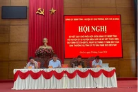 Sơ kết thực hiện Quy chế phối hợp giữa Đảng ủy Bộ đội Biên phòng tỉnh và Huyện ủy 3 huyện biên giới