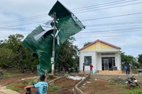 Giông lốc gây tốc mái 22 nhà dân ở xã Ia Khai và Ia Krái