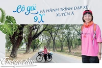 Cô gái 9X và hành trình đạp xe xuyên Á