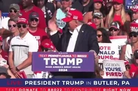 Khoảnh khắc ông Trump bị trúng đạn khi đang vận động tranh cử