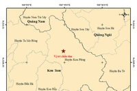 Chưa đầy 1 ngày, Kon Tum xảy ra 5 trận động đất
