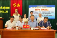 Khối thi đua các tổ chức Chính trị-Xã hội-Nghề nghiệp tỉnh Gia Lai: Ký kết giao ước thi đua năm 2024