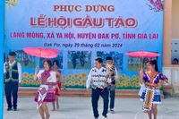 Đak Pơ phục dựng lễ hội Gầu Tào 