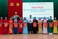 Đức Cơ: 182 thí sinh thi giáo viên dạy giỏi