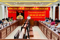 Tiểu ban Văn kiện Đại hội đại biểu Đảng bộ tỉnh Gia Lai lần thứ XVII họp phiên thứ nhất