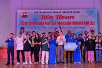 Phường Hội Thương đạt giải nhất Liên hoan các đội tuyên truyền pháp luật năm 2023