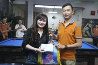 Cơ thủ Nguyễn Thanh Bình vô địch Giải Billiards Carom 3 băng 