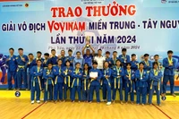 Gia Lai giành 4 huy chương vàng ở Giải Vô địch Vovinam miền Trung-Tây Nguyên