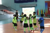 6 đội tranh Giải bóng đá U9 cúp Hoa Đất Gia Lai 