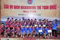 Gia Lai giành 11 huy chương ở Giải Vô địch Kickboxing trẻ quốc gia