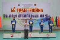 Bế mạc Giải Vô địch Vovinam tỉnh Gia Lai