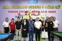 Nữ cơ thủ Gia Lai giành ngôi Á quân ở Giải Billiards Carom 3 băng nữ TP. Hồ Chí Minh mở rộng năm 2023 