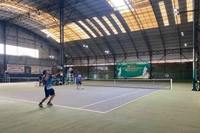 73 cặp vận động viên tranh tài ở Giải Tennis Thế Dân Open 2023