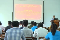 Quang cảnh lớp tập huấn. Ảnh: Sơn Trung