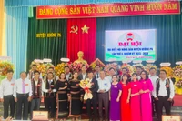 Ban chấp hành Hội Nông dân huyện Krông Pa khóa X ra mắt Đại hội. Ảnh: Vũ Chi