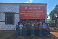 Công ty TNHH một thành viên 74 bàn giao "Nhà Đồng đội" 