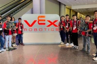 Học sinh Gia Lai tiếc nuối dừng bước ở vòng loại Giải vô địch thế giới VEX Robotics 2023