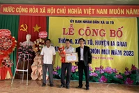 Ia Grai: Thêm 9 thôn, làng đạt chuẩn nông thôn mới 