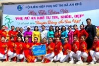 Hơn 400 phụ nữ An Khê tham gia hội thi dân vũ