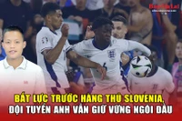 Bất lực trước hàng thủ Slovenia, đội tuyển Anh vẫn giữ vững ngôi đầu