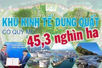 Thủ tướng phê duyệt điều chỉnh Khu kinh tế Dung Quất lên 45,3 nghìn ha 