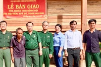 Hội Cựu chiến binh Krông Pa quan tâm xóa nhà tạm cho hội viên 