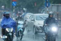 Các khu vực trên cả nước có mưa về đêm, cục bộ có nơi mưa rất to