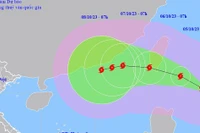 Bão KOINU sắp vào Biển Đông, cường độ rất mạnh