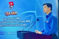 Anh Nguyễn Minh Triết-Công tác Đoàn ở trường nghề cần được đầu tư nhiều hơn nữa 